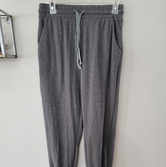 LYHNMW Drawstring Waffle Knit Sweatpants - Picture 5 of 10